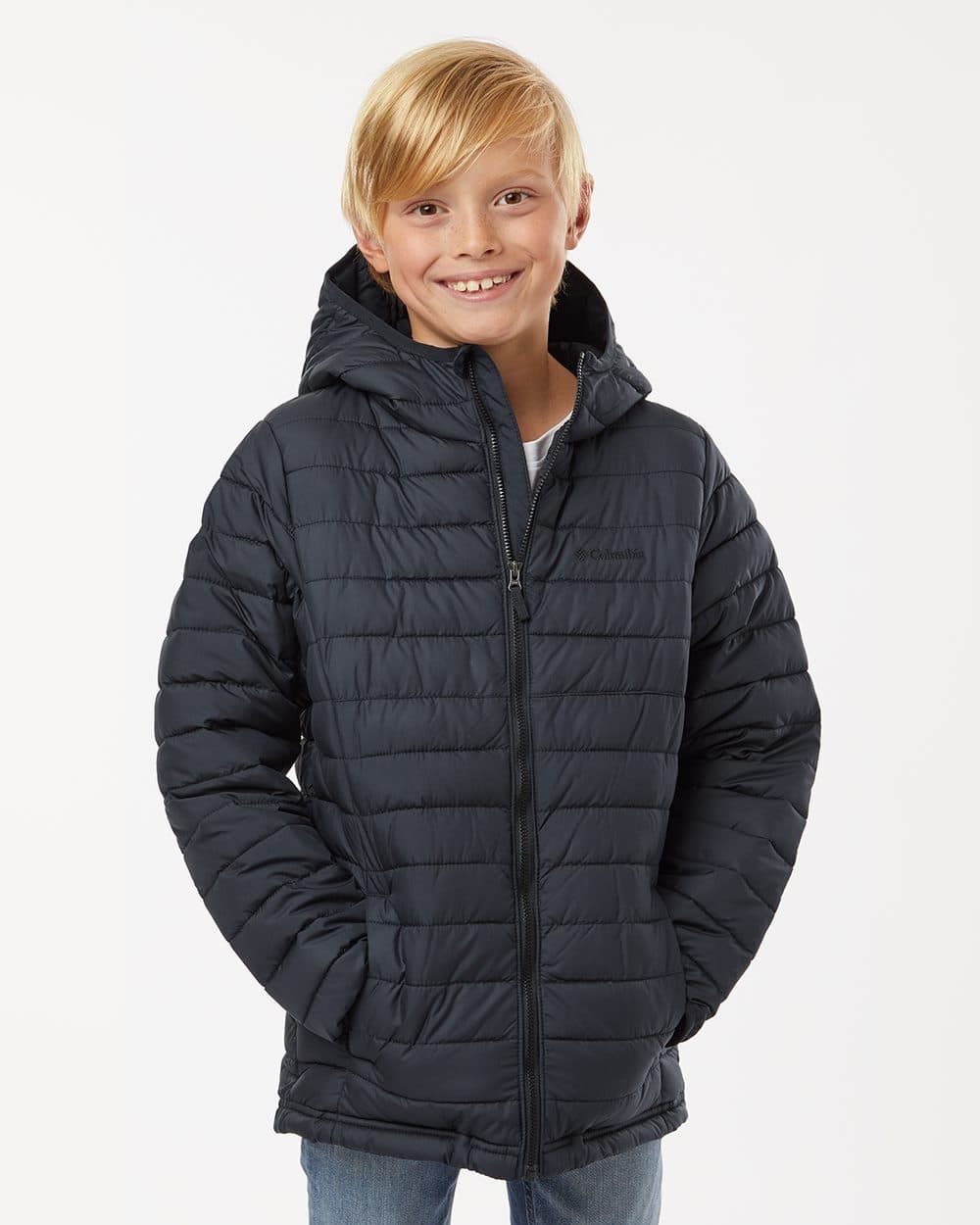 Columbia Youth Powder Lite™ II Hooded Jacket - Image 1