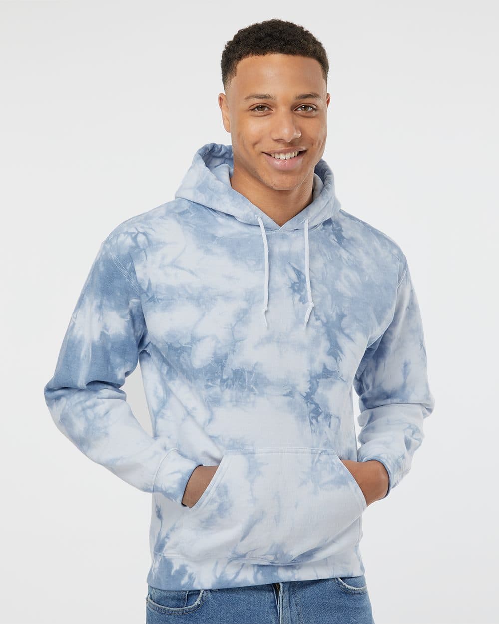 Colortone Unisex Crystal Wash Hooded Sweatshirt - Image 1