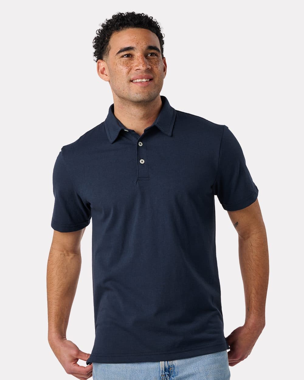 Recover Men's Eco Polo - Image 1