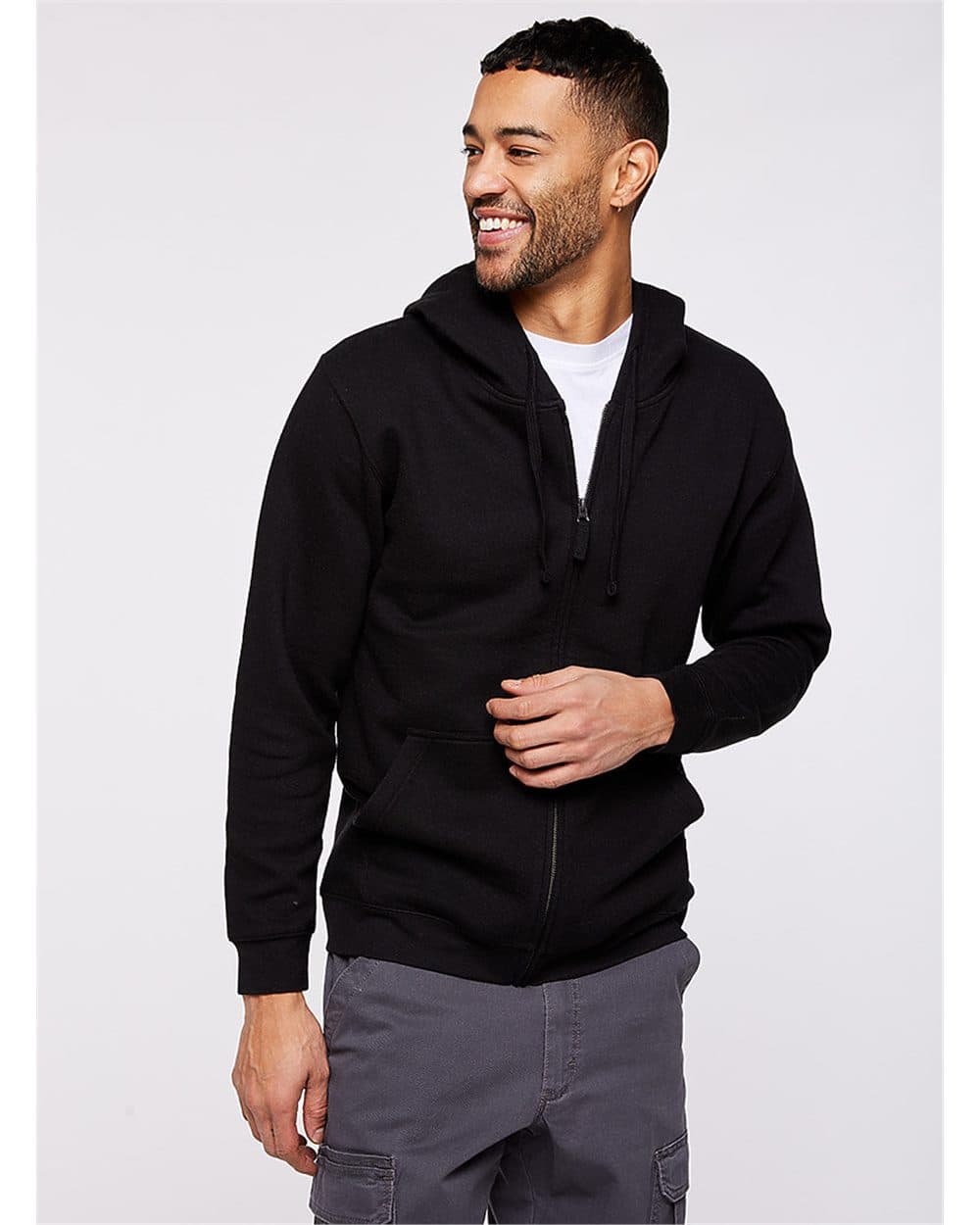 LAT Unisex Full-Zip Hoodie Sweatshirt - Image 1