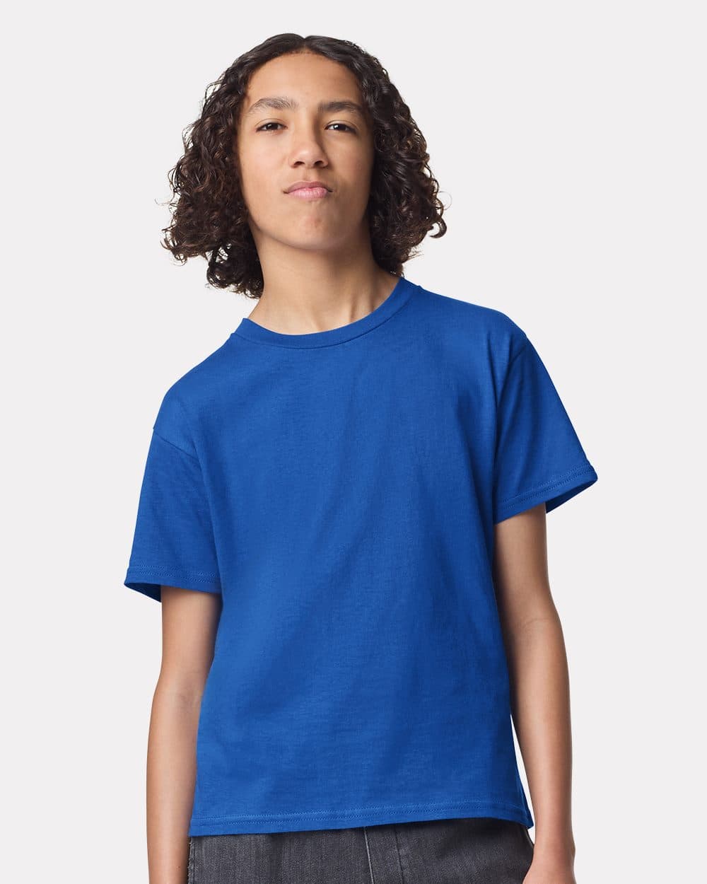 American Apparel Youth Fine Jersey Tee - Image 1