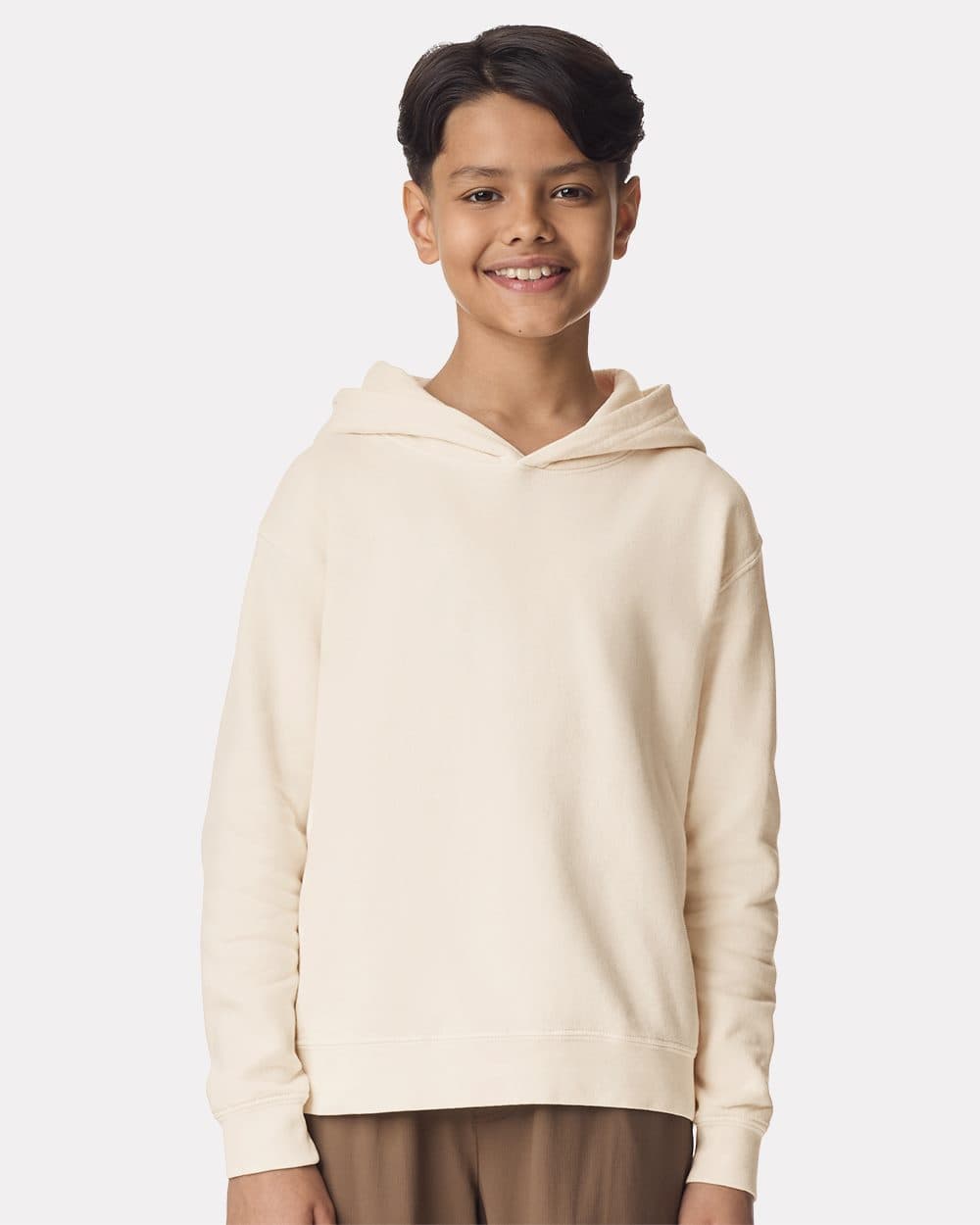 Comfort Colors Youth Garment-Dyed Lightweight Hooded Sweatshirt - Image 1