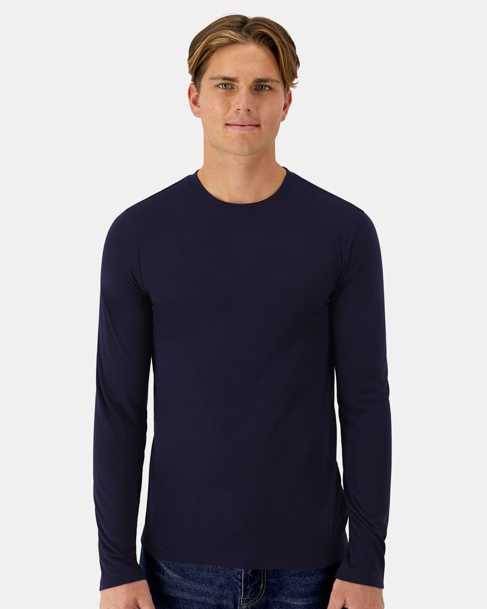 Hanes Unisex Cool DRI® Cotton Touch Long Sleeve T-Shirt - Image 1