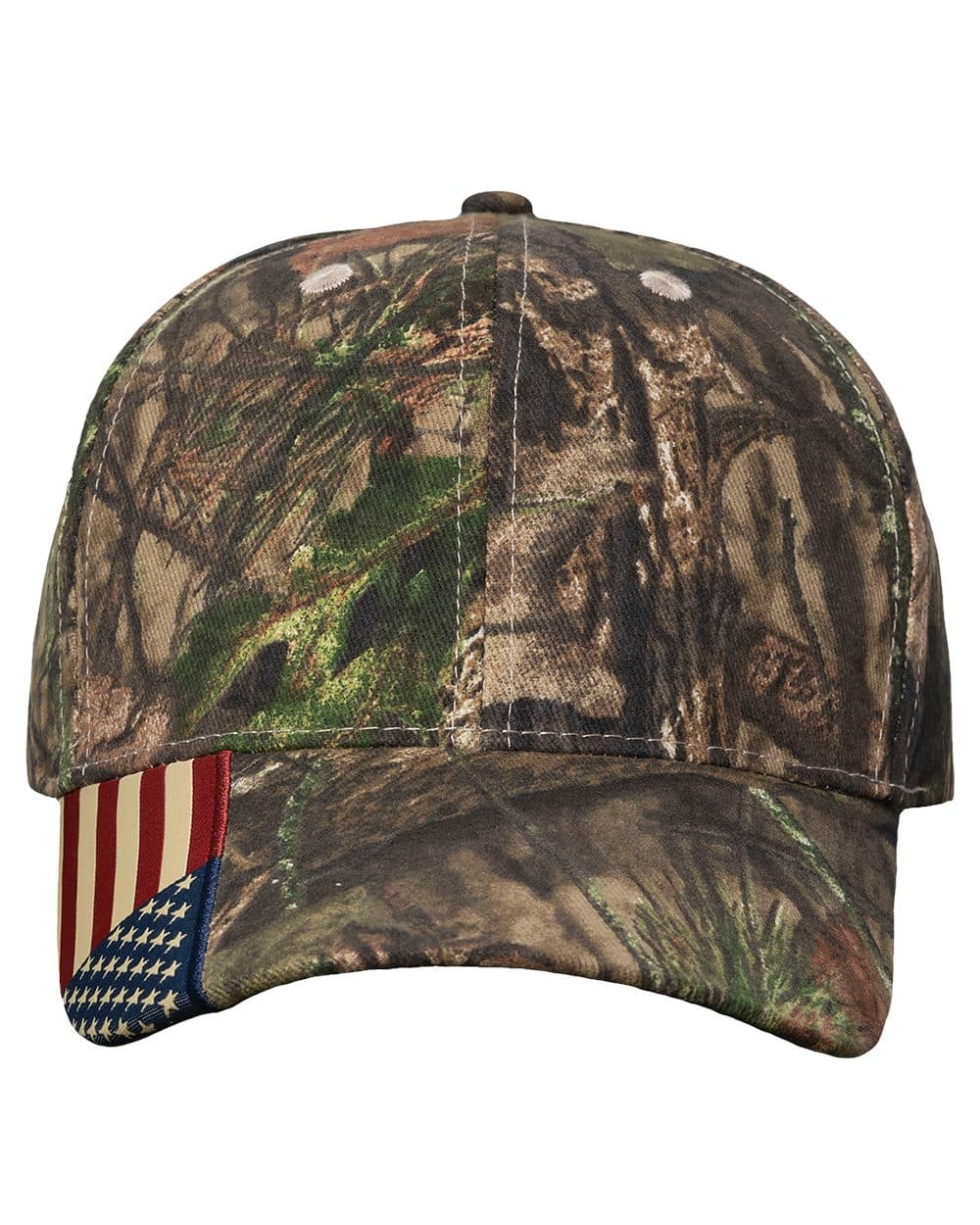 Kati Camo Woven USA Flag Cap - Image 1