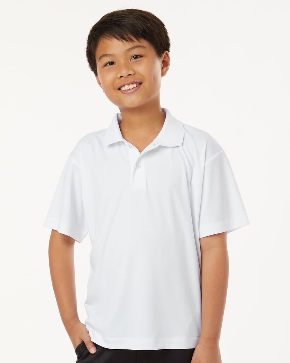 AllPro Youth Pro-Lock Performance Polo - Image 1