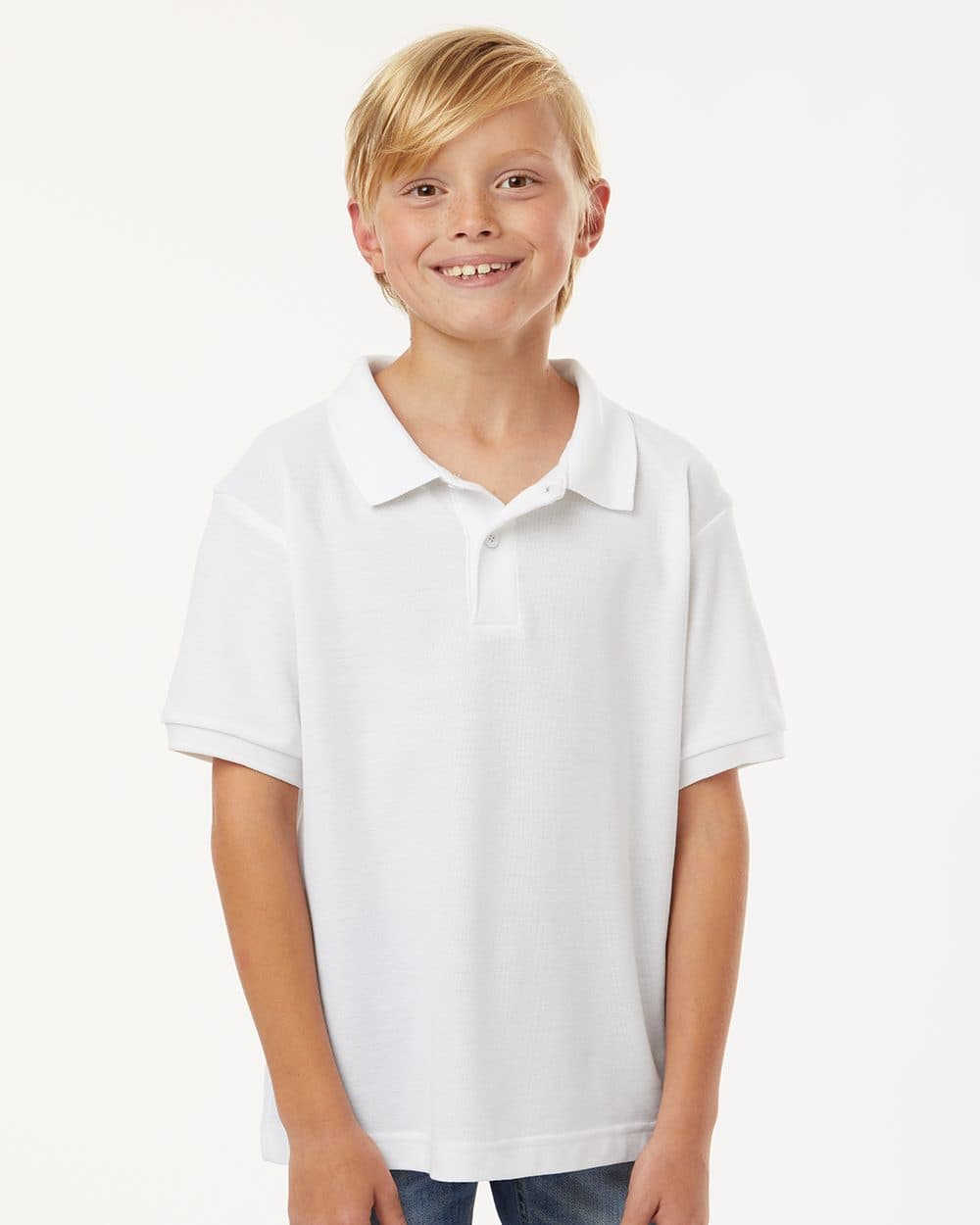 AllPro Youth Pique Polo - Image 1