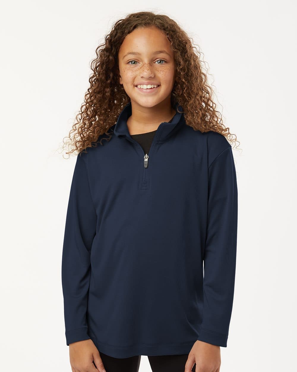AllPro Youth Pro-Lock Performance Quarter-Zip Pullover - Image 1