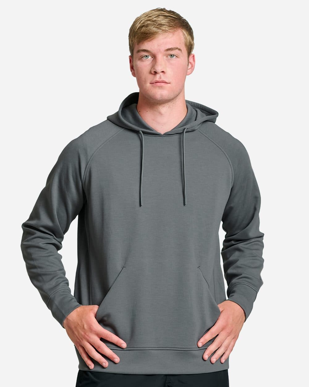 J. America Unisex Apex Fleece Hooded Sweatshirt - Image 1