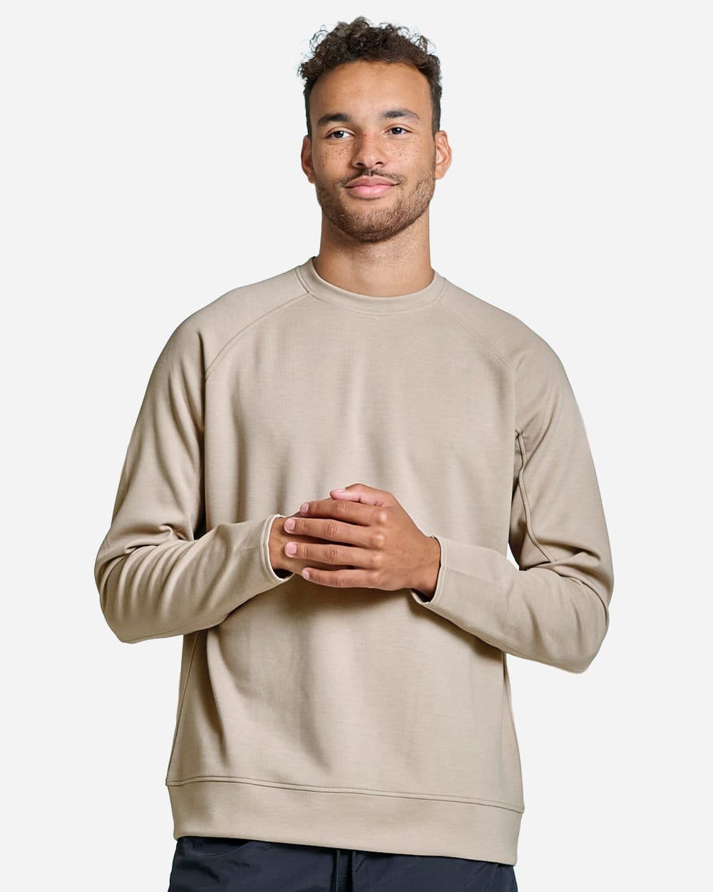 J. America Unisex Apex Fleece Crewneck Sweatshirt - Image 1