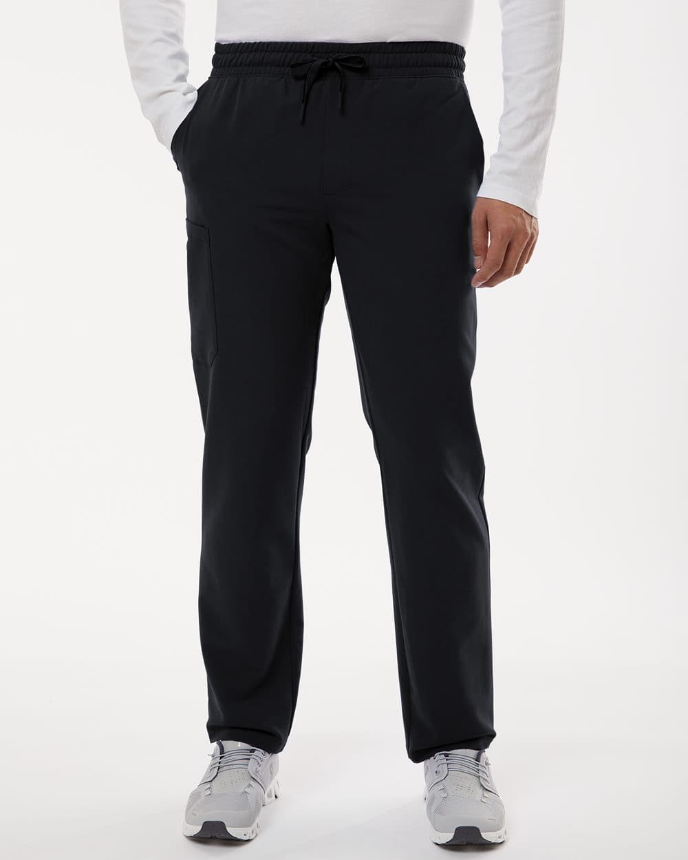 Jaanuu Men's Rhodes Everyday Straight-Leg Scrub Pants - Image 1