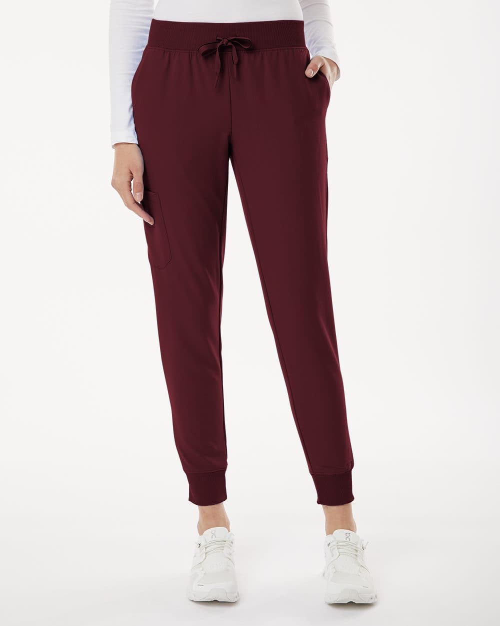 Jaanuu Women's Silex Knit-Waist Scrub Joggers - Image 1