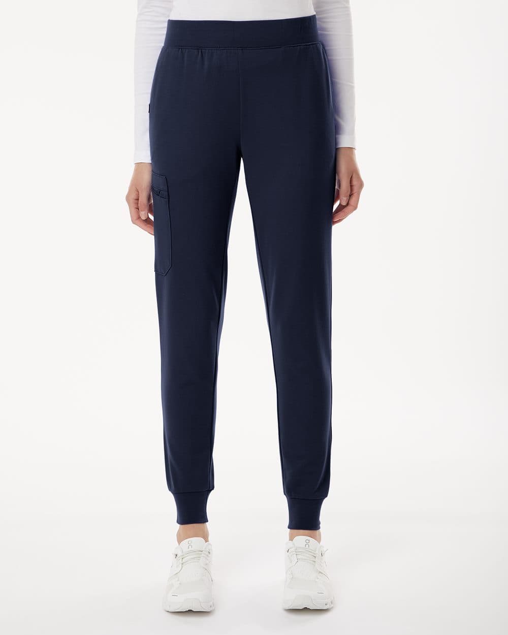 Jaanuu Women's Petite Sizes Rubi UltraSOFT™ Scrub Joggers - Image 1