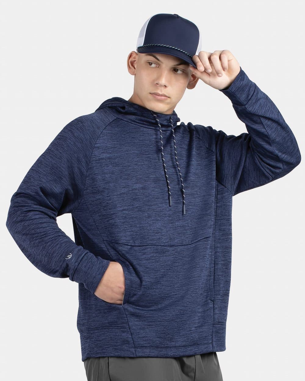 Holloway Men's All-Pro Performance Fleece Hooded Sweatshirt - Image 1