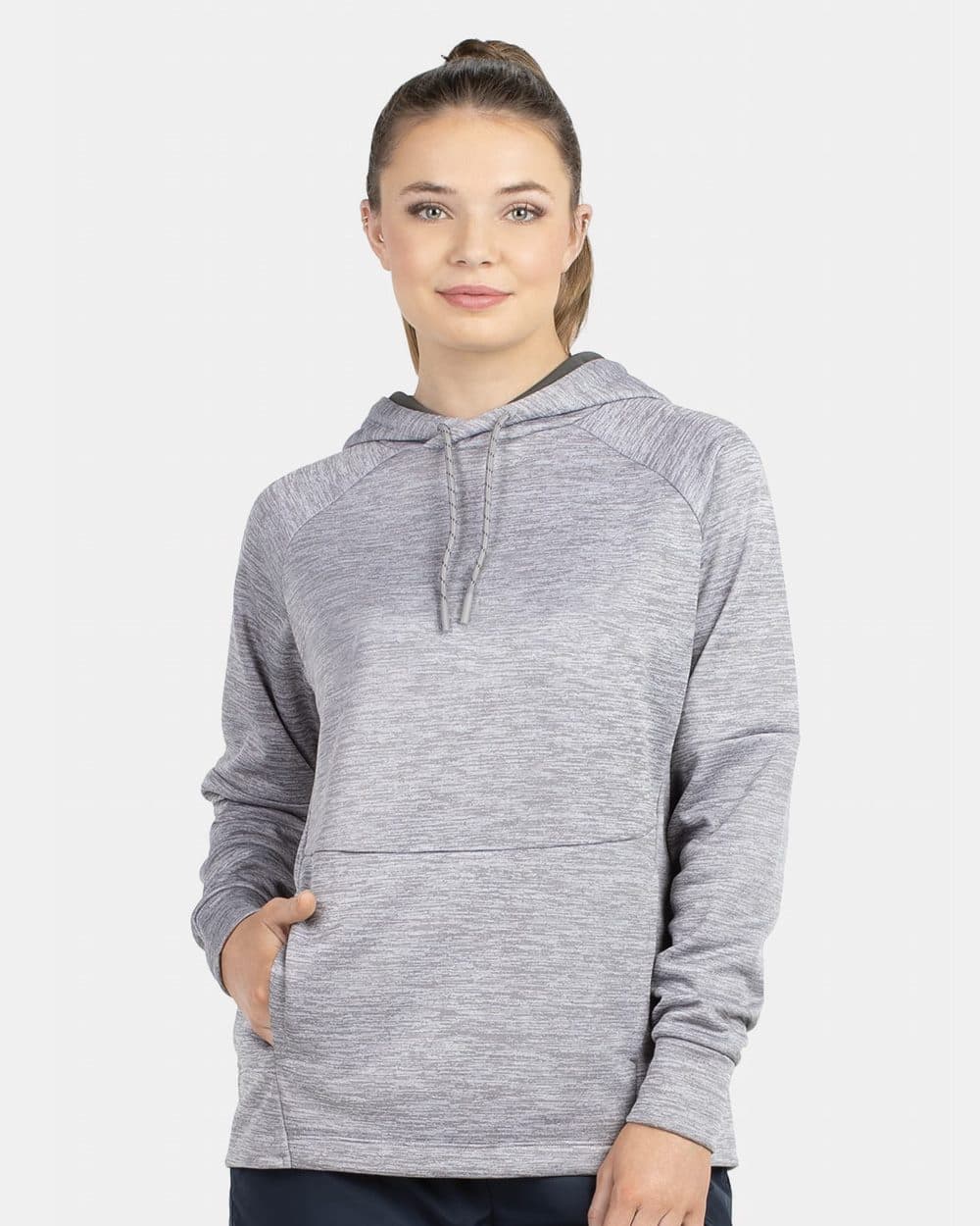 Holloway Women's All-Pro Performance Fleece Hooded Sweatshirt - Image 1