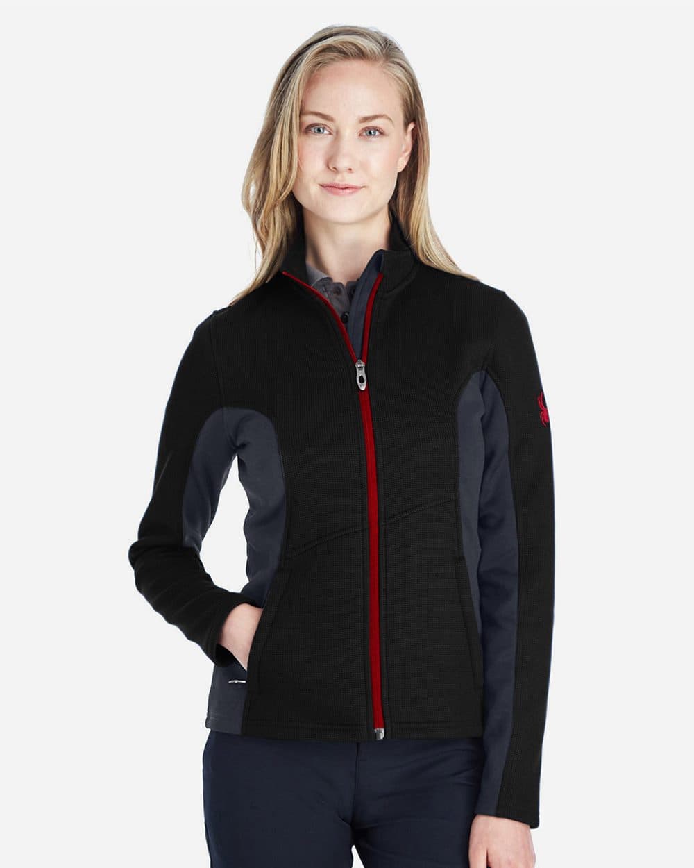 Spyder Women's Constant Full-Zip Sweater Fleece Jacket - Image 1