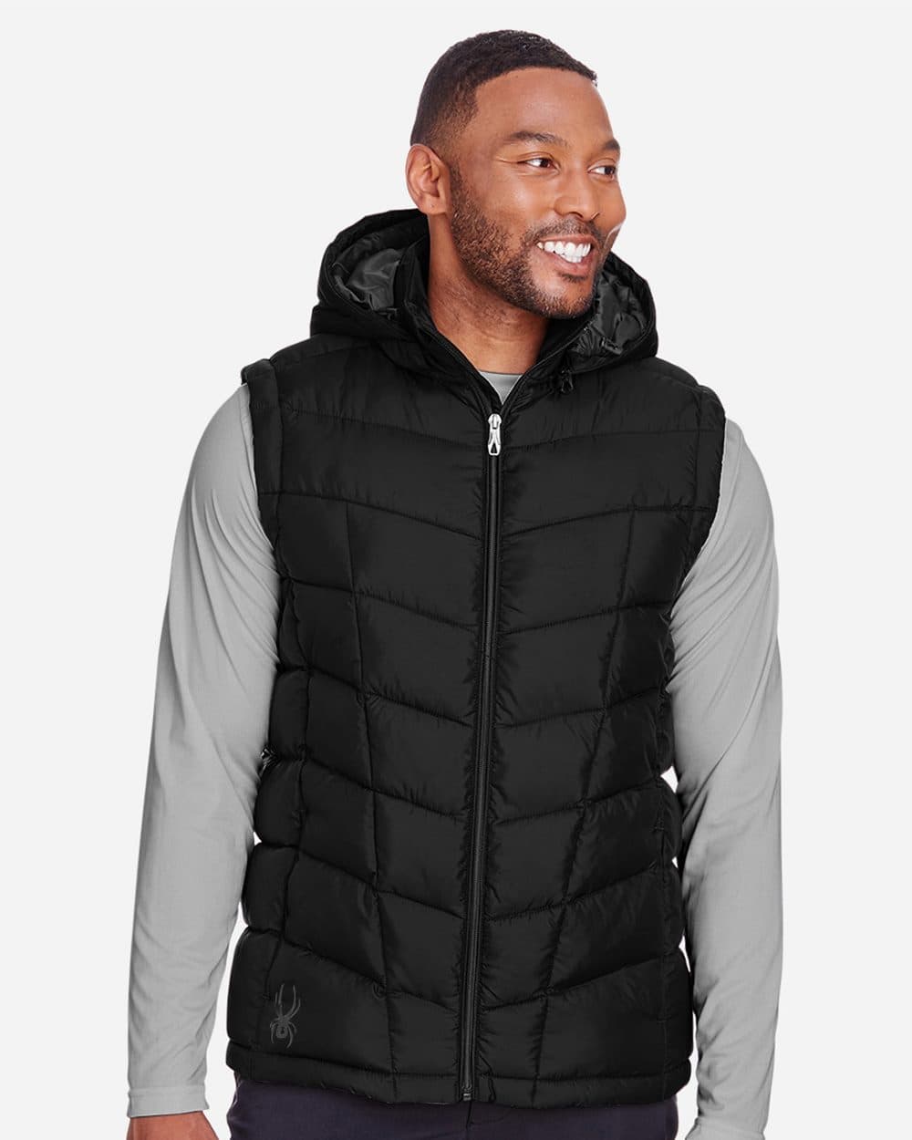 Spyder Men's Pelmo Puffer Vest - Image 1