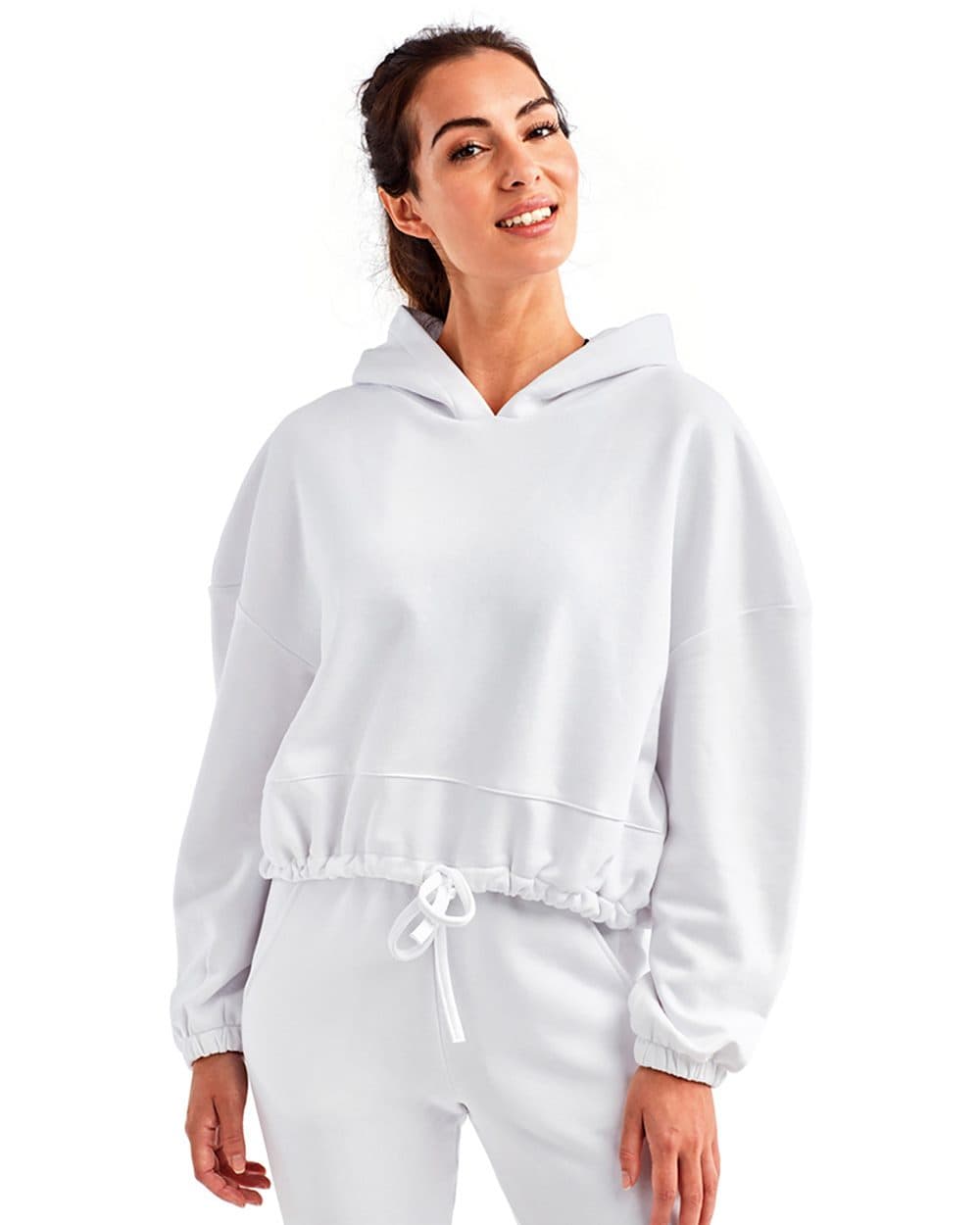 TriDri Women's Cropped Maria Hooded Sweatshirt - Image 1
