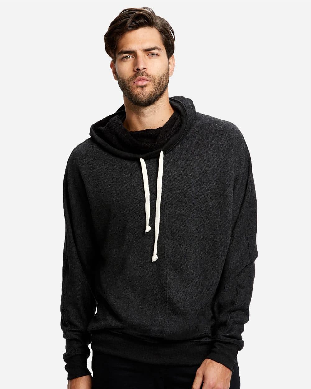 US Blanks Unisex USA Made French Terry Snorkel Hooded Sweatshirt - Image 1
