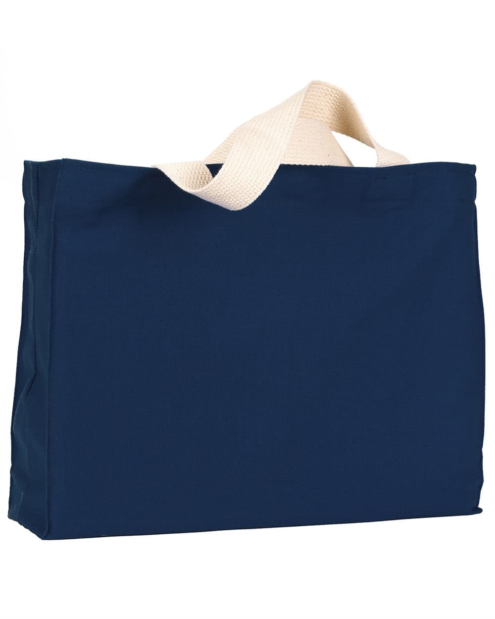 Bayside USA-Made Canvas Medium Gusset Tote Bag - Image 1