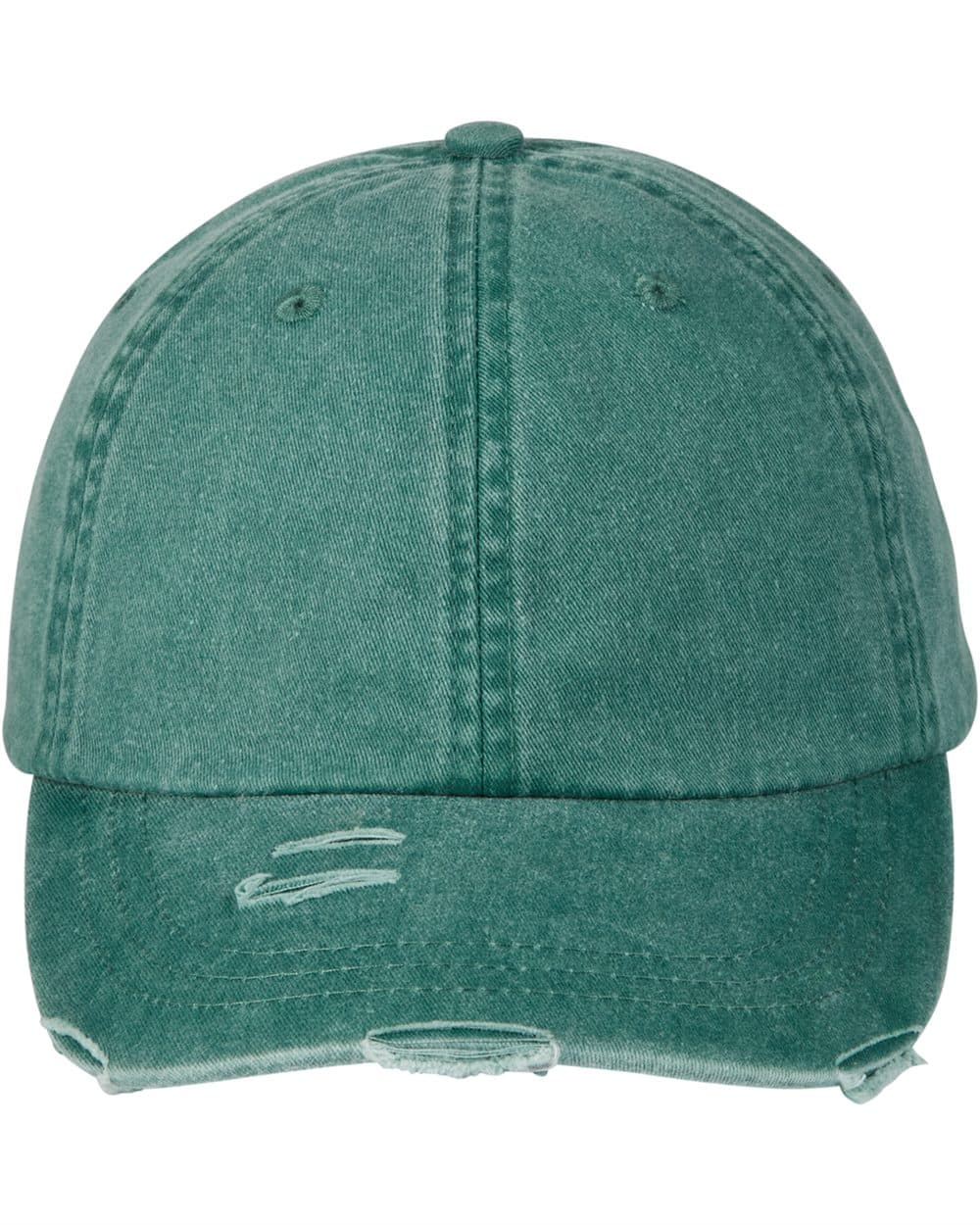 Adams Headwear Classic Pigment Distressed Dad Hat - Image 1