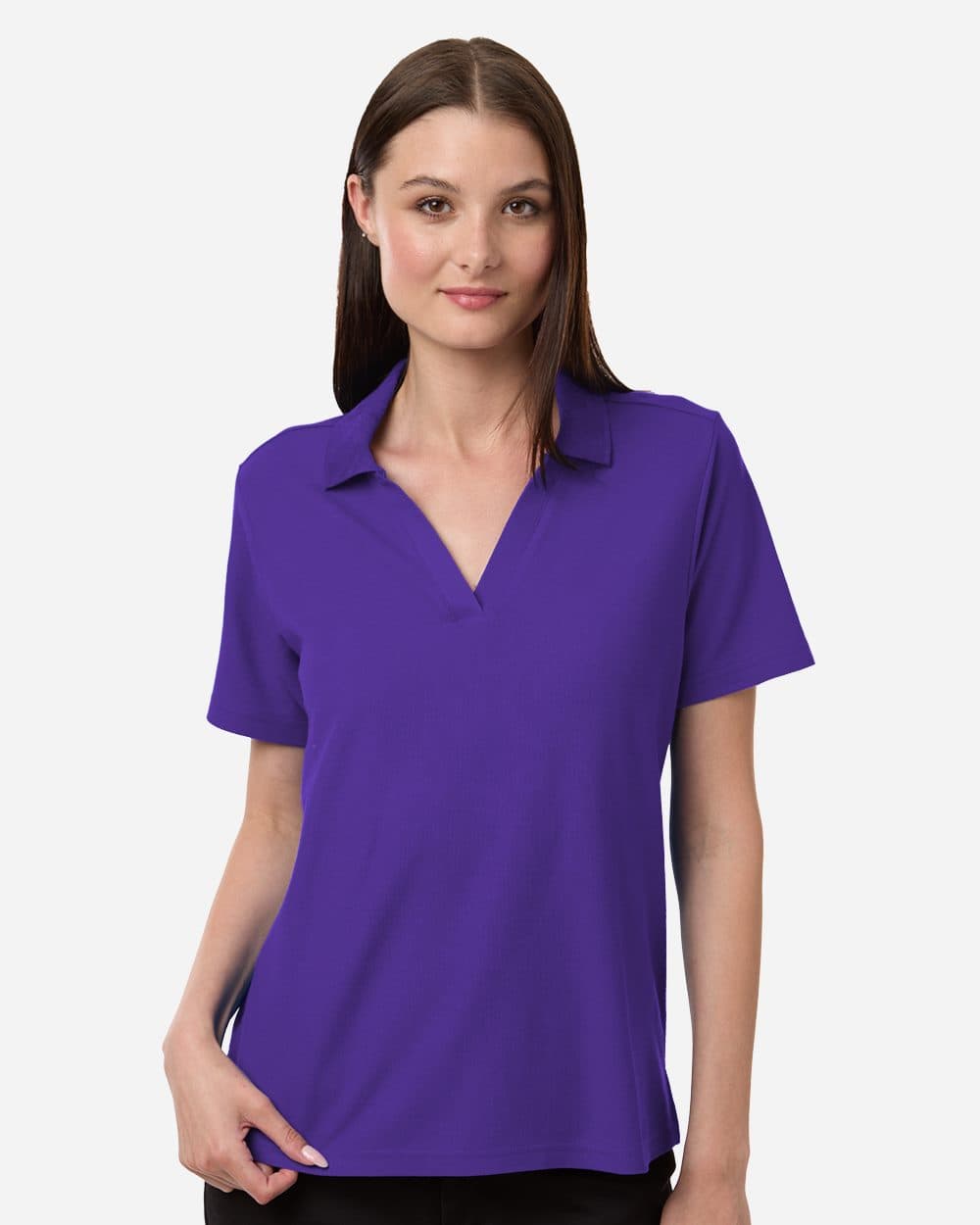 CORE365 Women's Resolve CVC Performance Pique Polo - Image 1