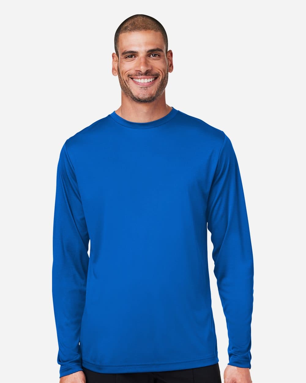 CORE365 Unisex Capital Long Sleeve Performance T-Shirt - Image 1