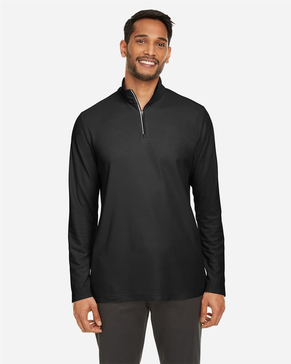 CORE365 Men's Fusion ChromaSoft™ Pique Quarter-Zip Pullover - Image 1