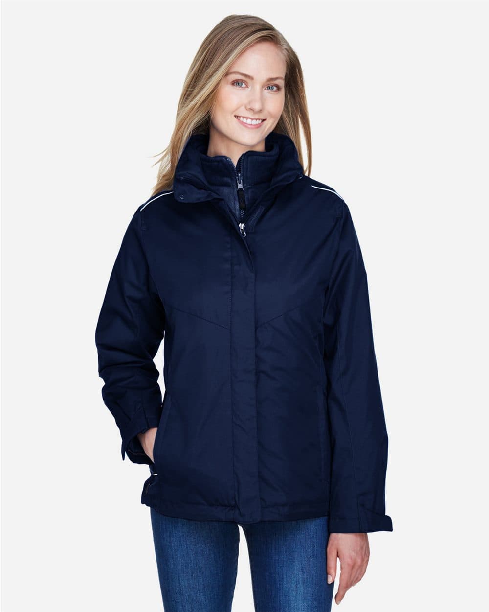 CORE365 Women's 3-in-1 Jacket with Fleece Liner - Image 1
