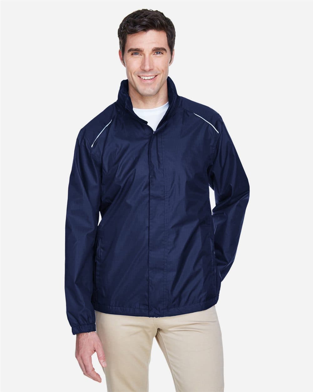 CORE365 Men's Climate Seam Sealed Lightweight Variegated Ripstop Jacket - Image 1