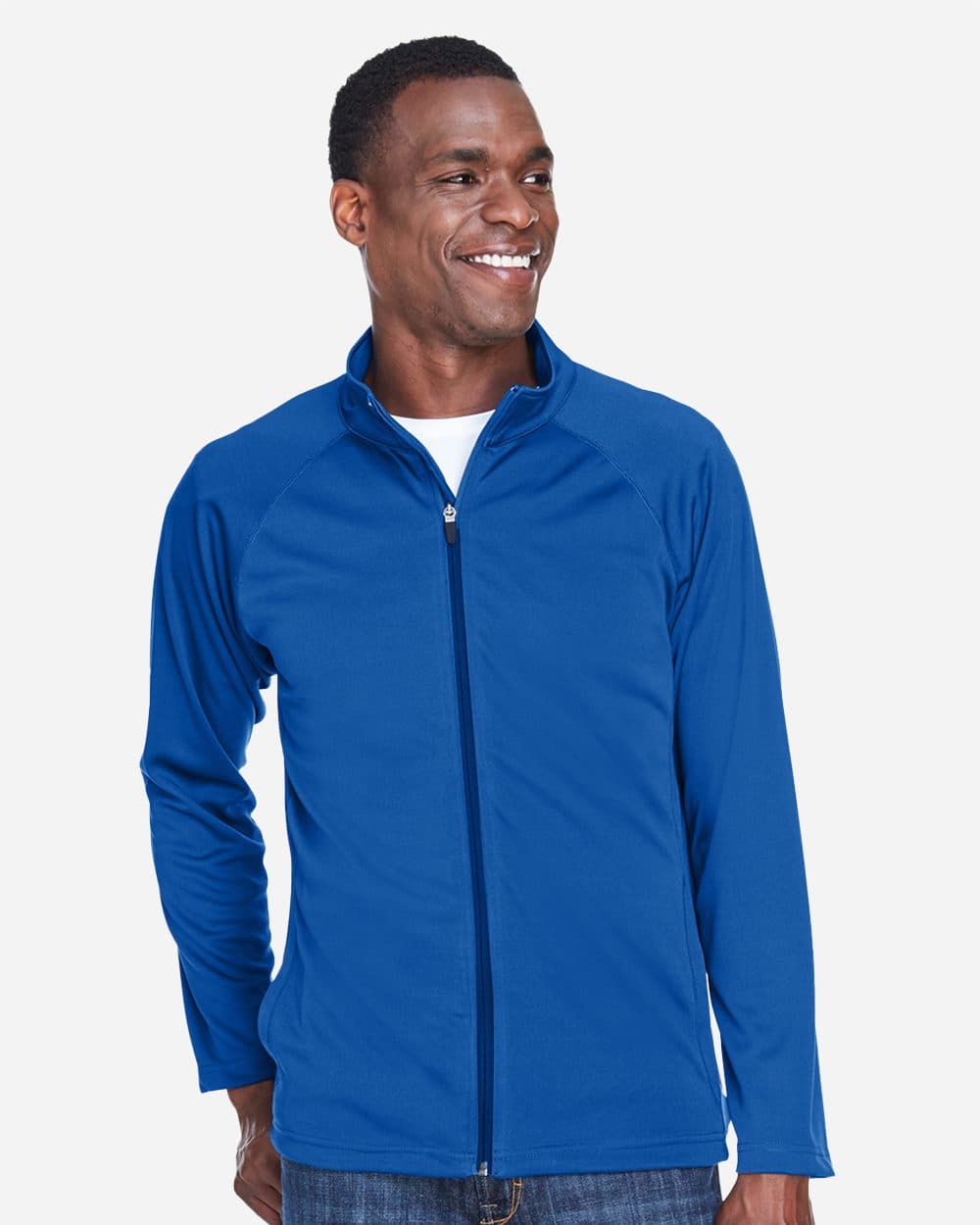 Devon & Jones Men's Stretch Tech-Shell® Compass Full-Zip Jacket - Image 1