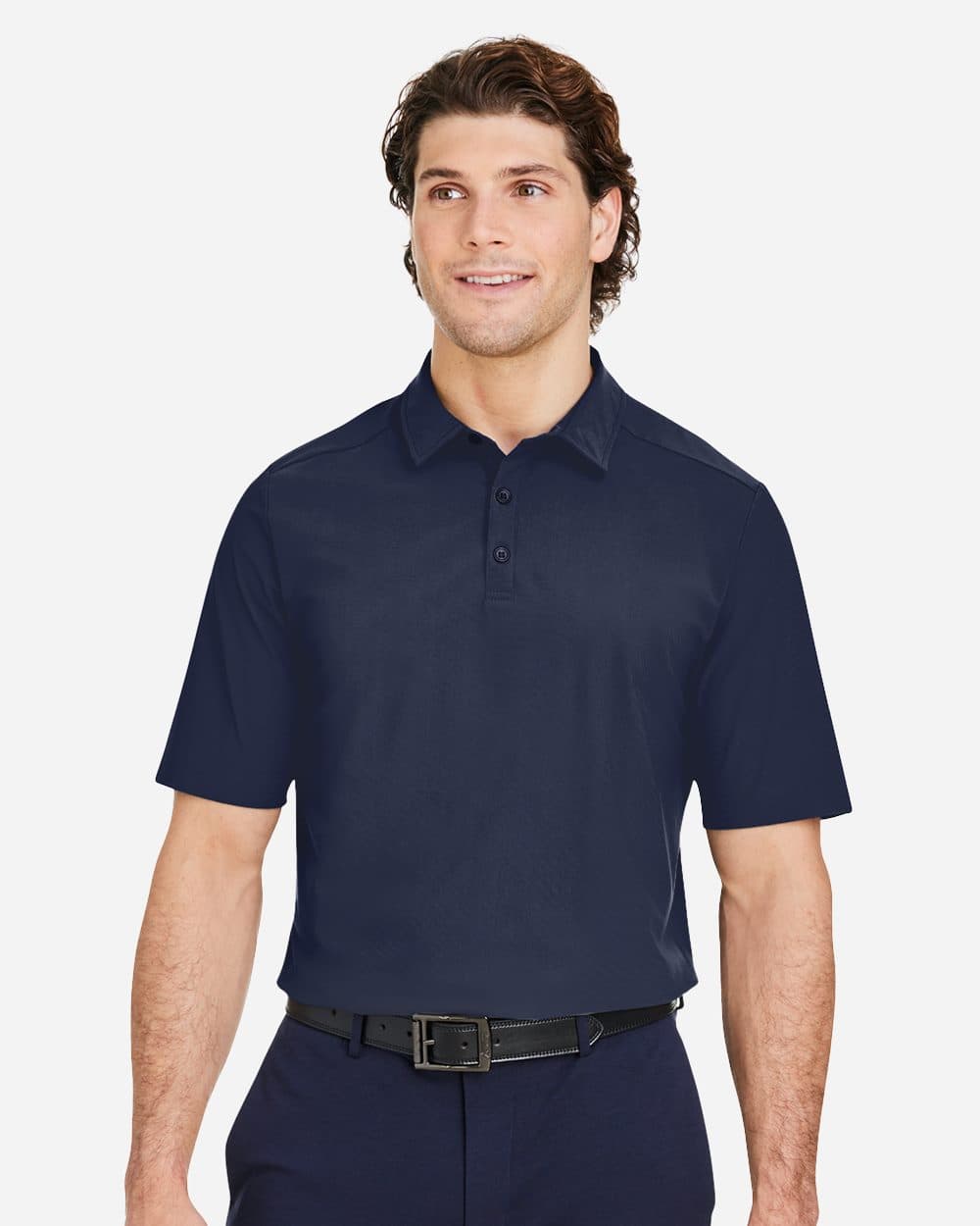 Devon & Jones Men's CrownLux Performance® Windsor Welded Polo - Image 1