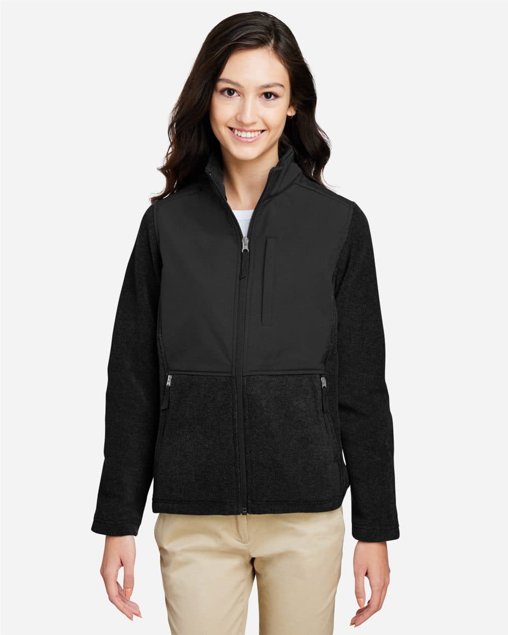 CORE365 Women's Journey Summit Hybrid Full-Zip - Image 1
