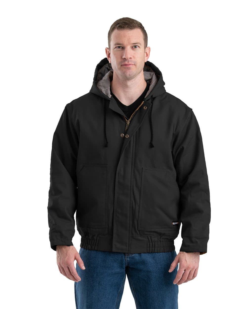 Berne Apparel Men's Flame-Resistant Hooded Jacket - Image 1