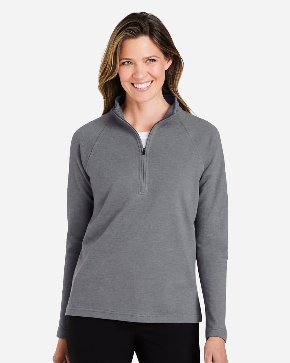 Devon & Jones Women's New Classics® Charleston Quarter-Zip Pullover - Image 1