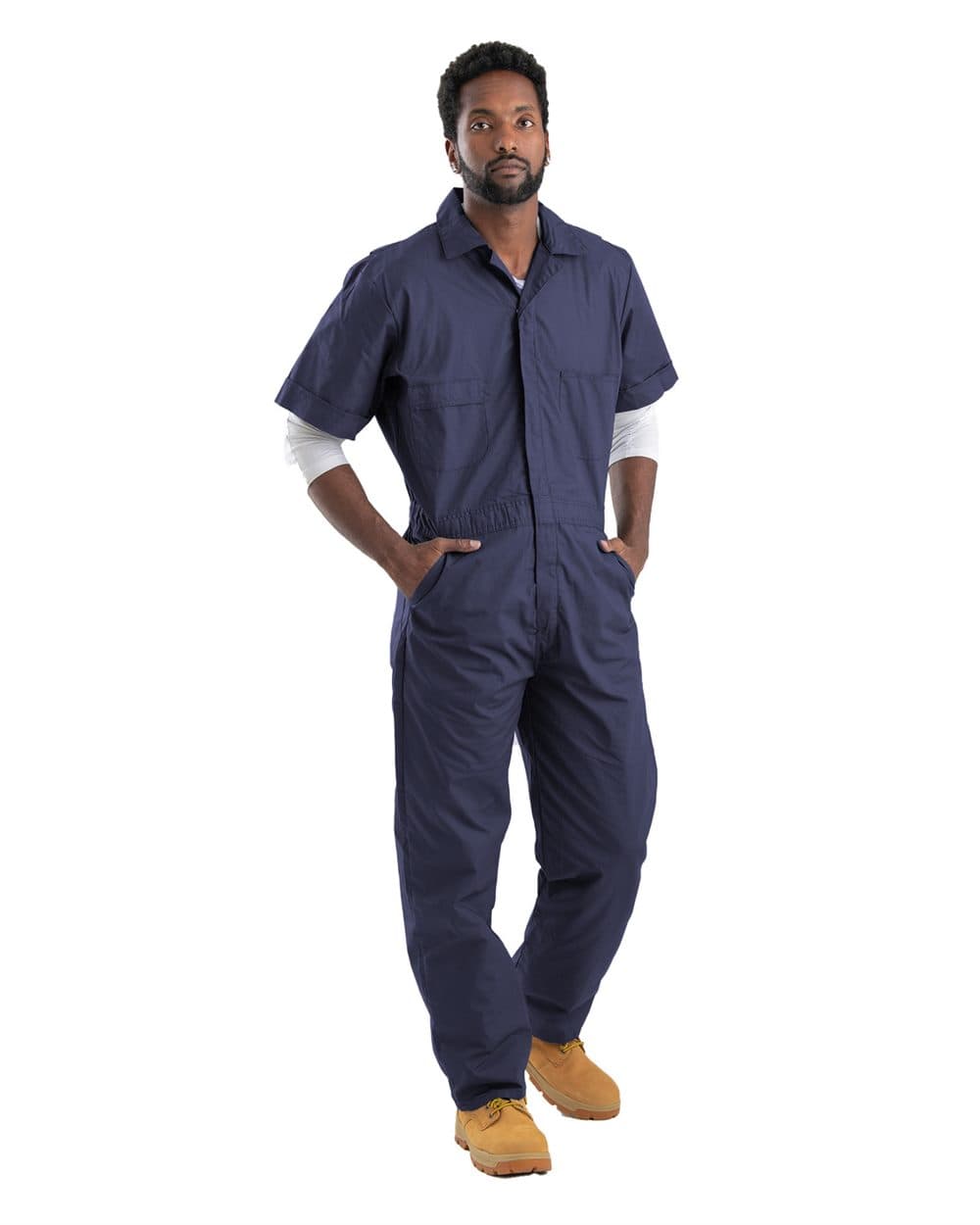 Berne Apparel Men's Axle Short Sleeve Coverall - Image 1