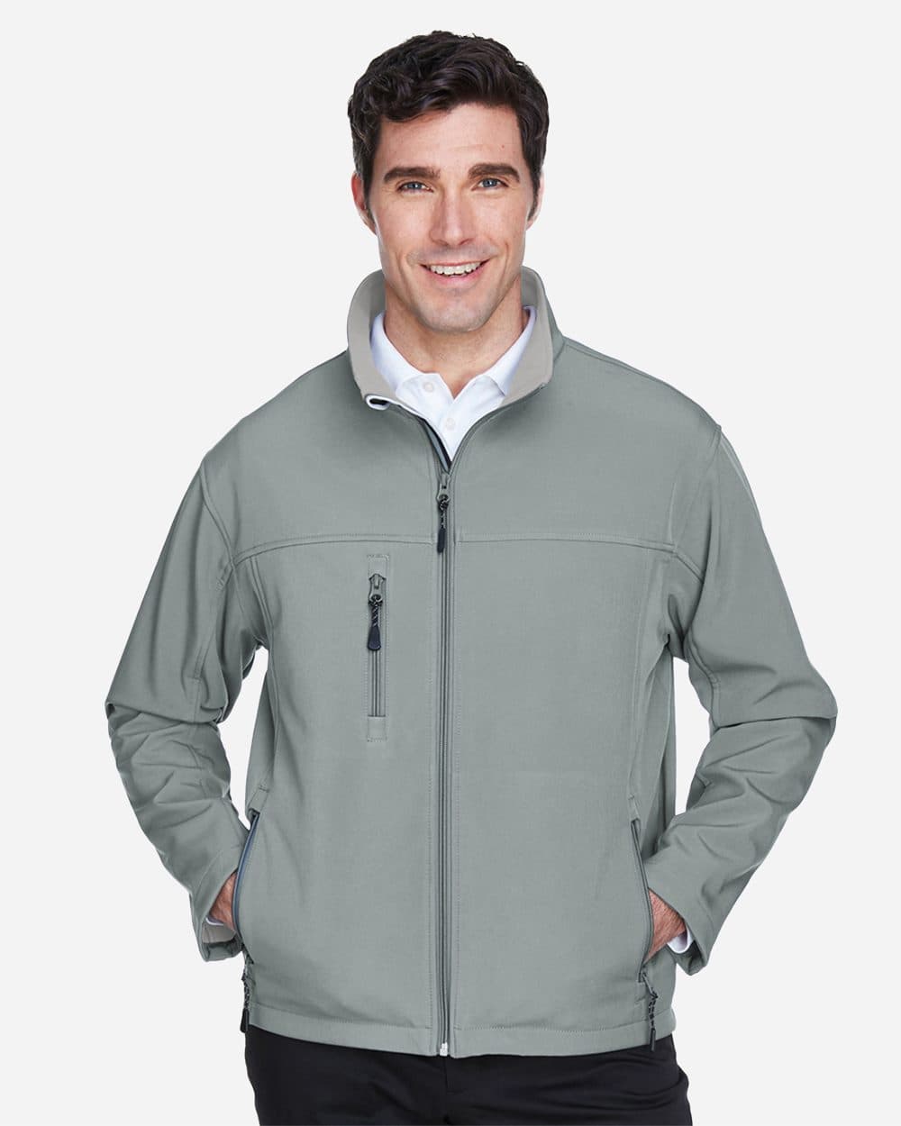 Devon & Jones Men's Soft Shell Jacket - Image 1
