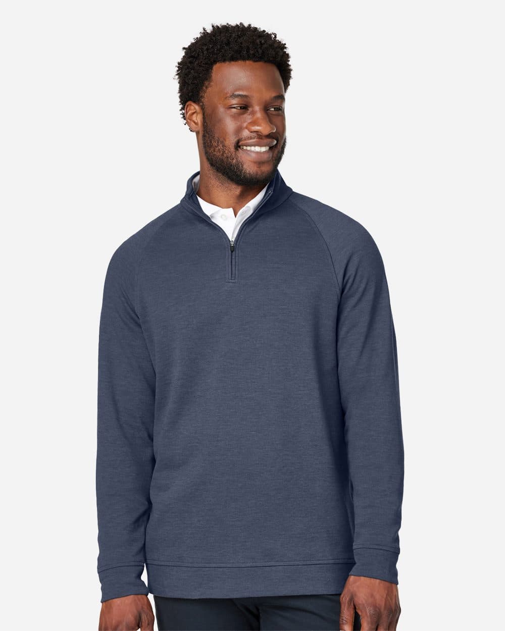 Devon & Jones Men's New Classics® Charleston Quarter-Zip Pullover - Image 1