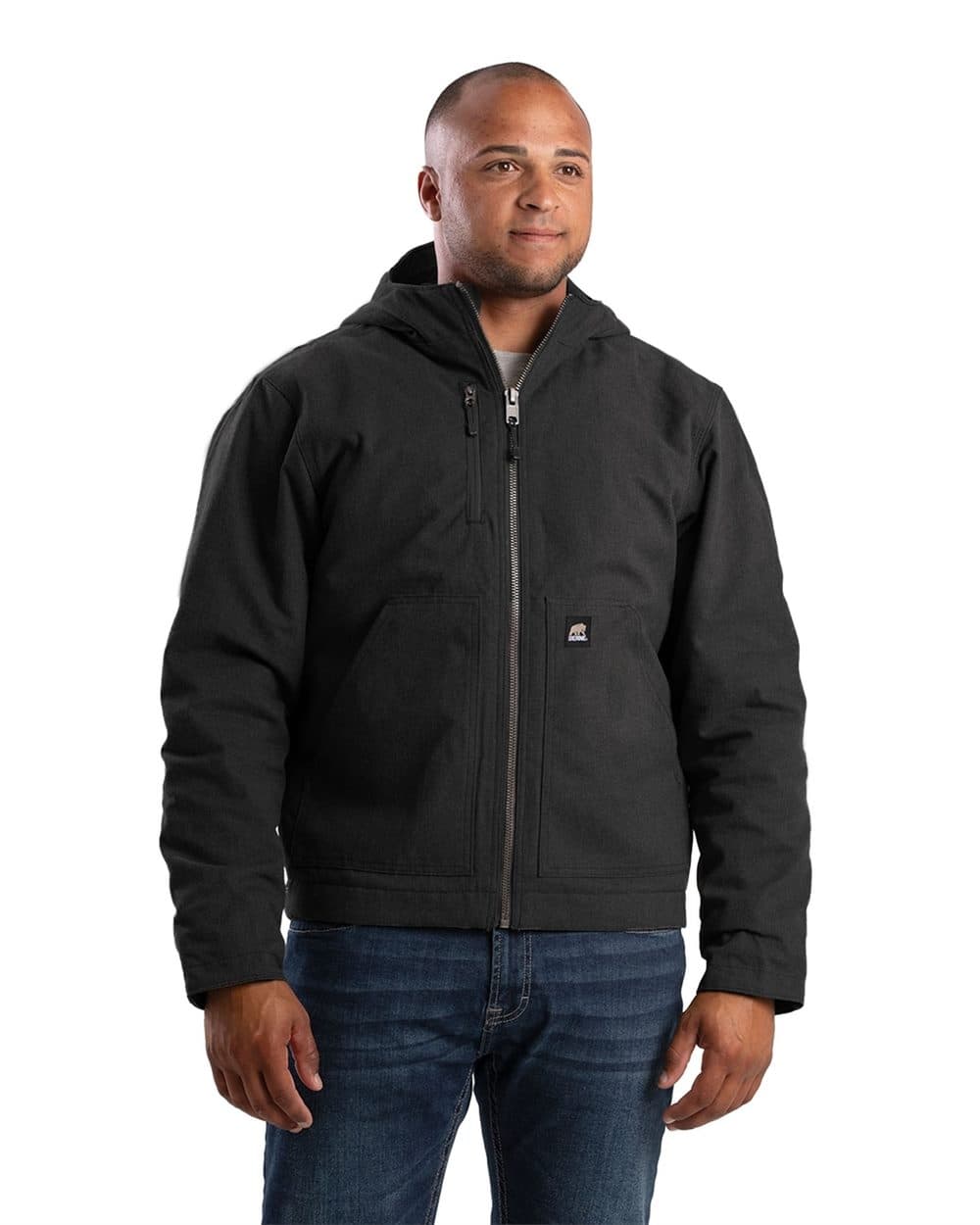 Berne Apparel Men's Tall Heritage Duck Hooded Jacket - Image 1