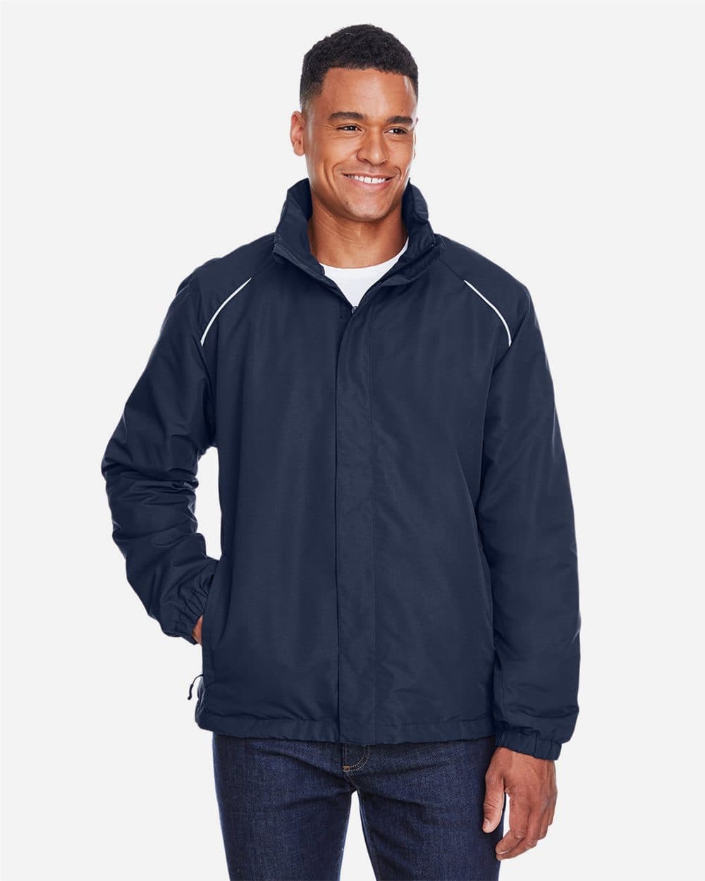 CORE365 Men's Tall Profile Fleece-Lined All-Season Jacket - Image 1