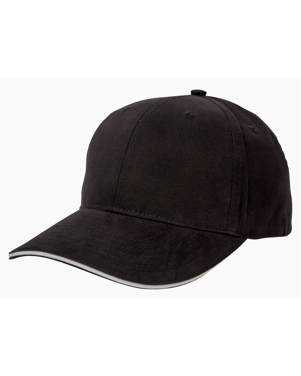 Big Accessories Brushed Twill Sandwich Cap - Image 1
