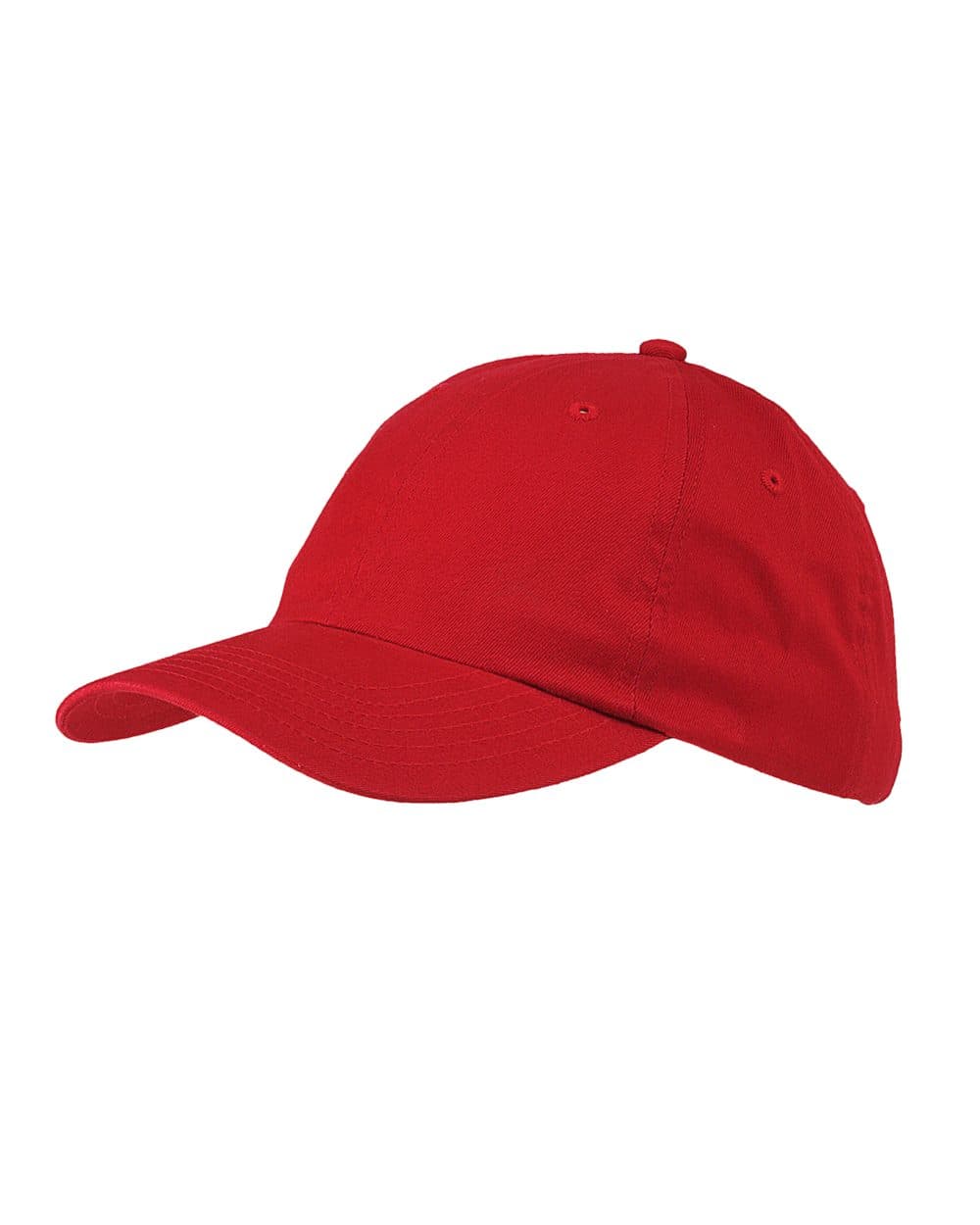 Big Accessories Youth Classic Brushed Twill Cap - Image 1