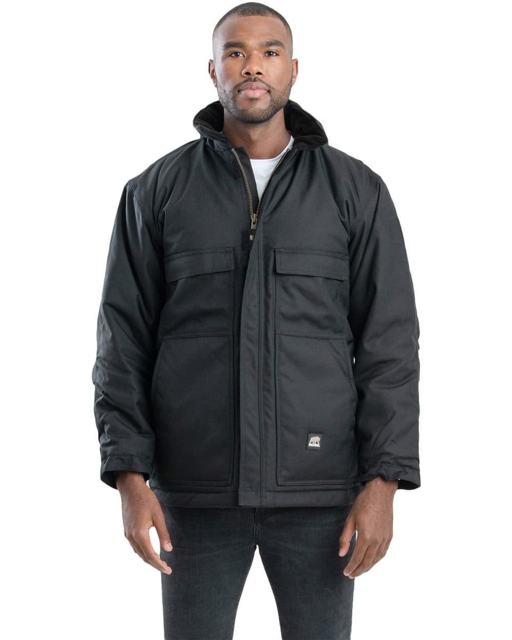 Berne Apparel Men's Tall Icecap Insulated Chore Coat - Image 1