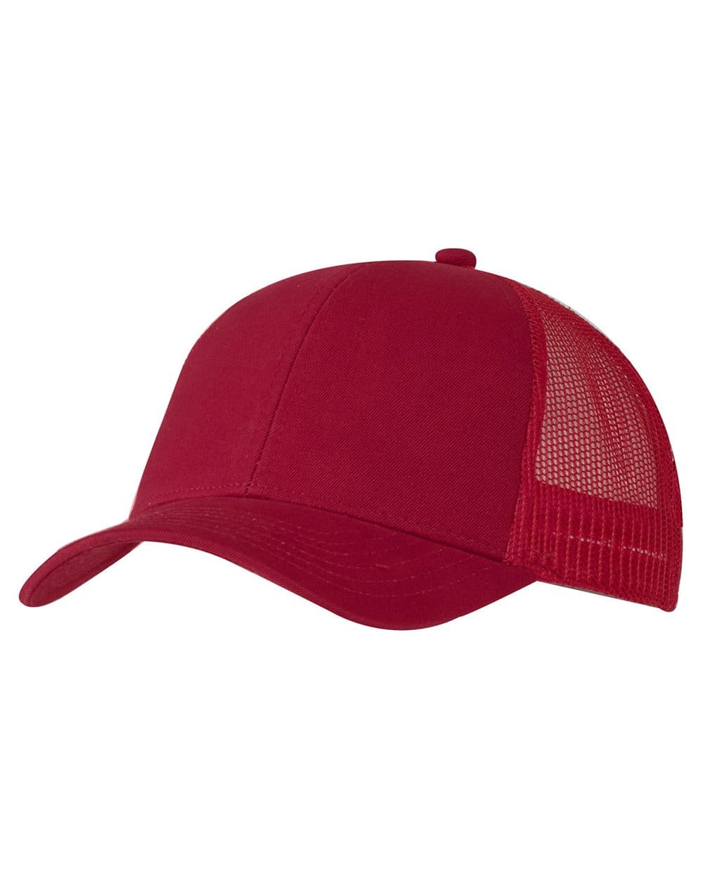 Big Accessories Youth Twill Front Trucker Cap - Image 1