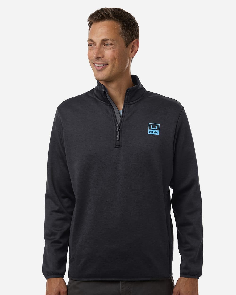 HUK Men's Coldfront+ Quarter-Zip Pullover - Image 1