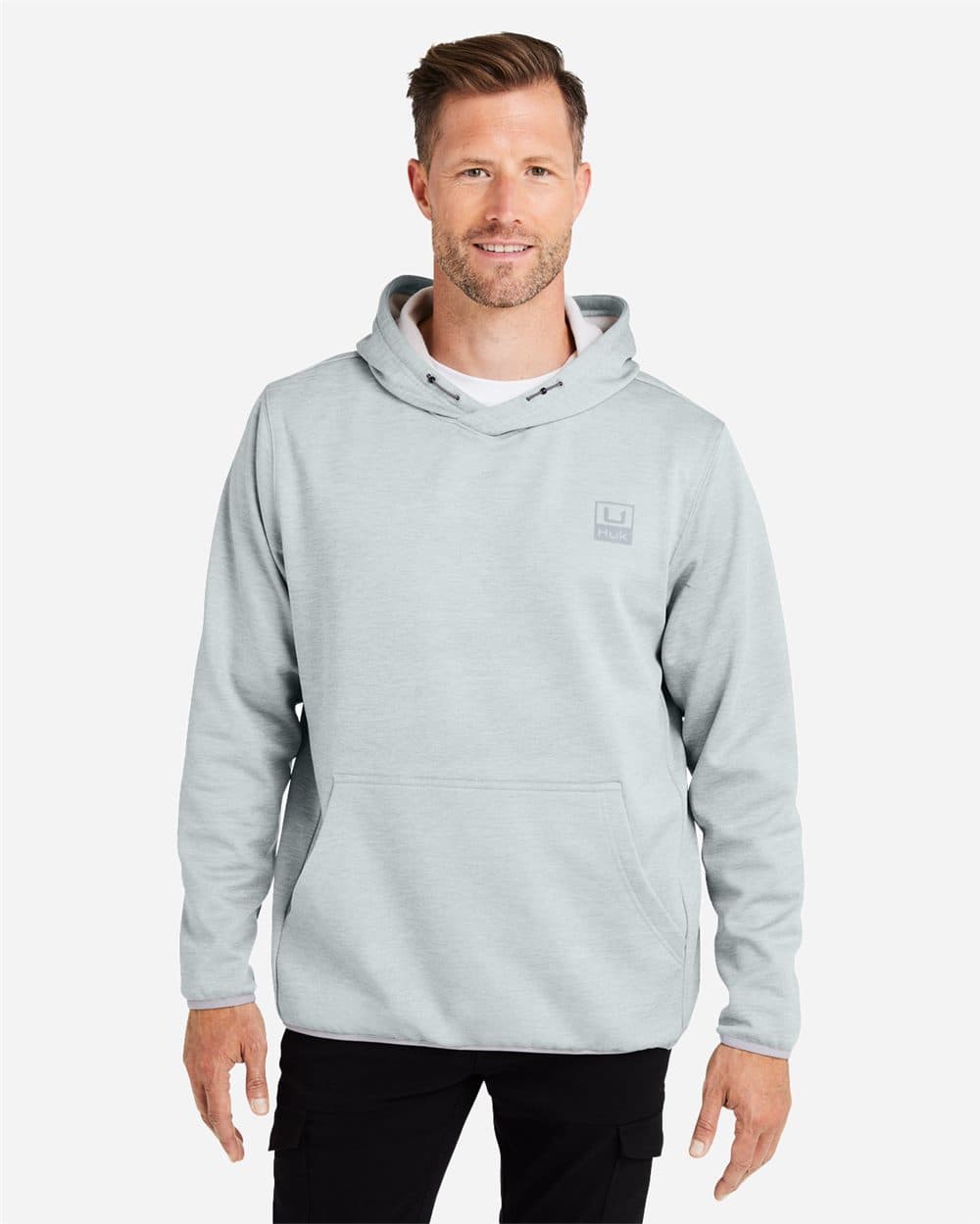 HUK Men's Coldfront+ Performance Hooded Sweatshirt - Image 1