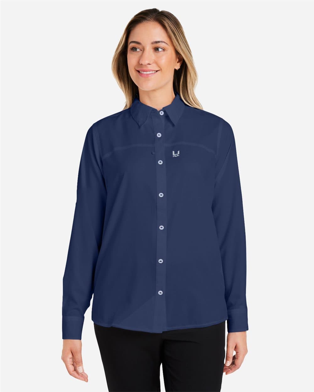 HUK Women's Tide Point Shirt - Image 1