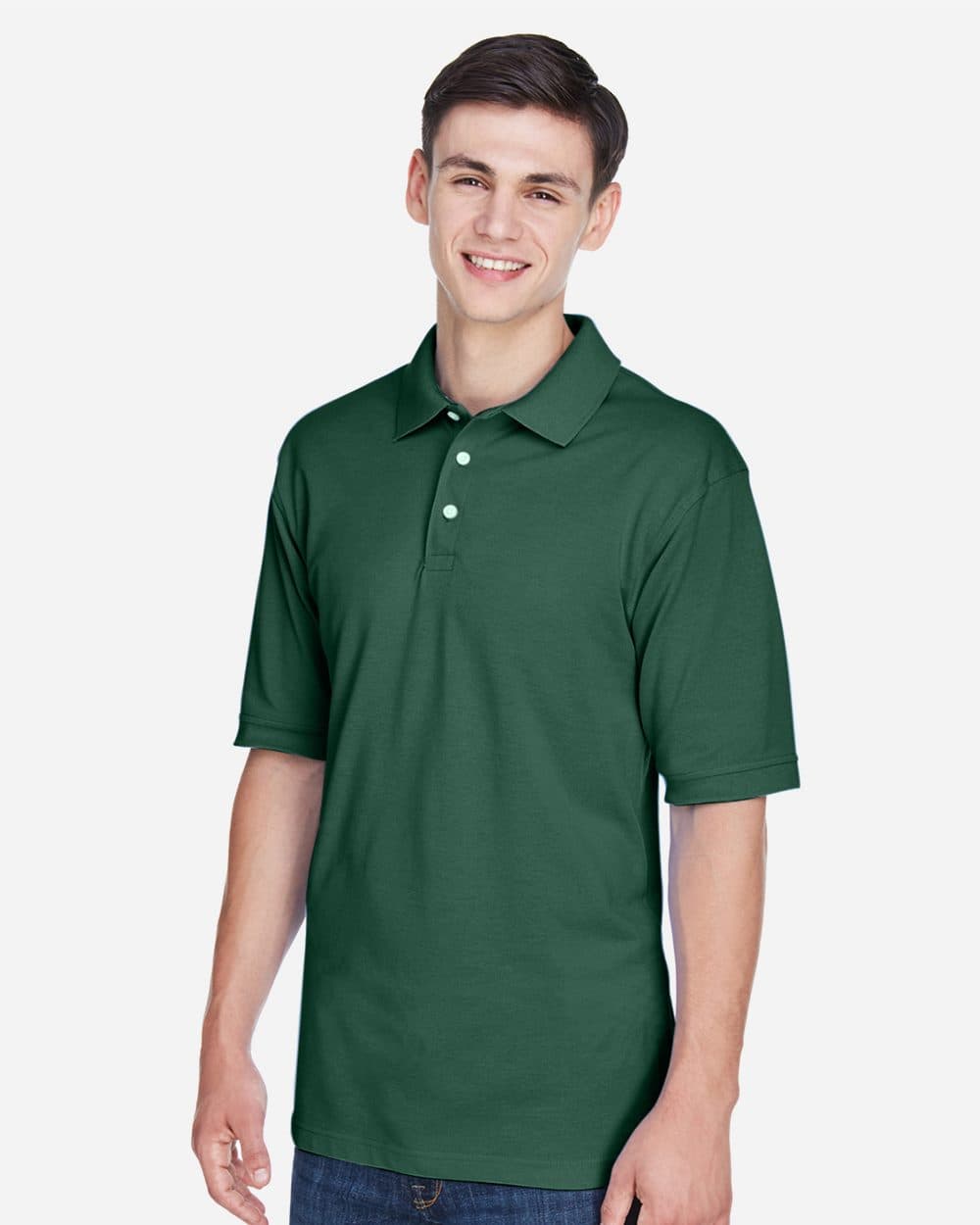 Harriton Men's Easy Blend™ Polo - Image 1