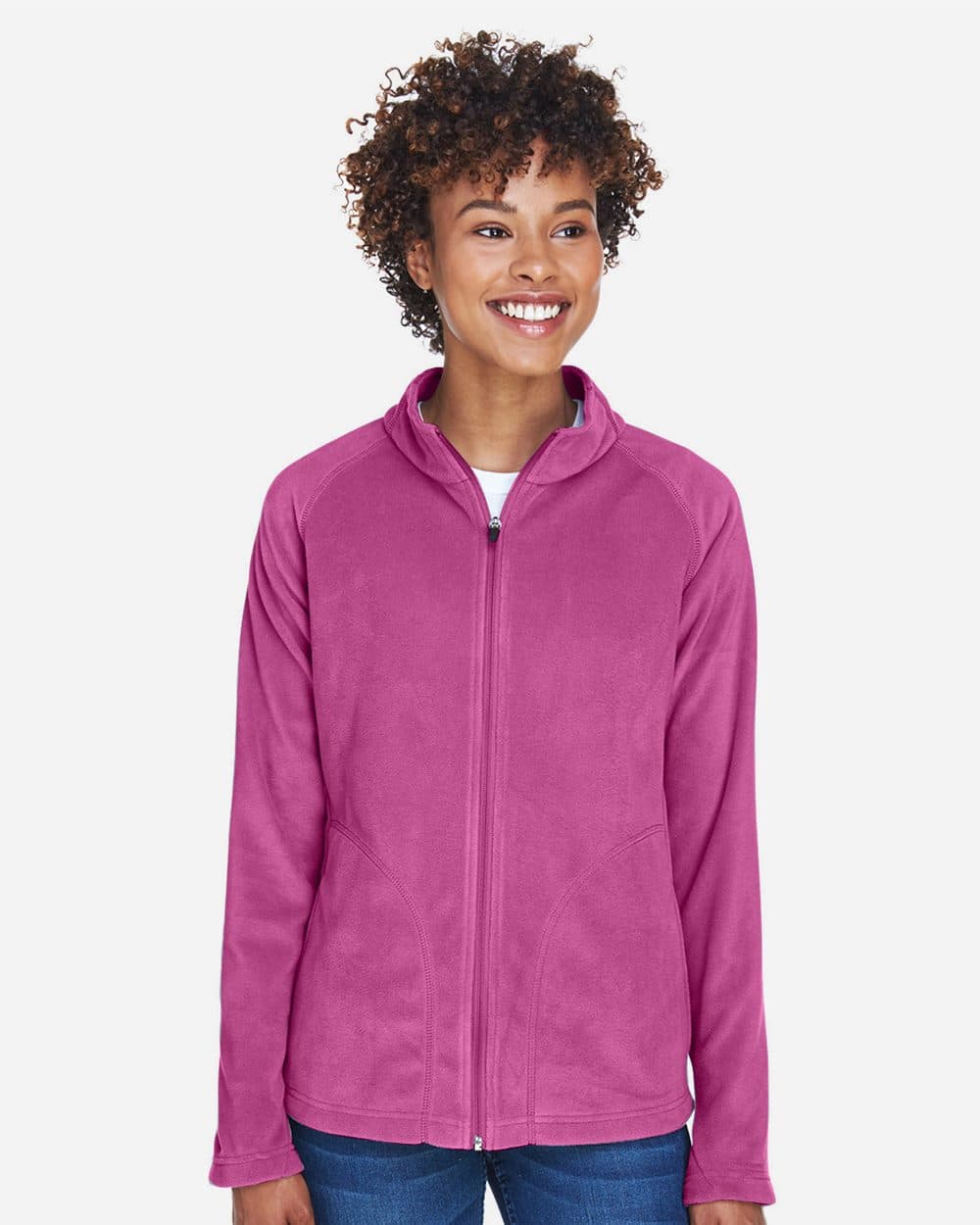 Team 365 Women's Campus Microfleece Jacket - Image 1