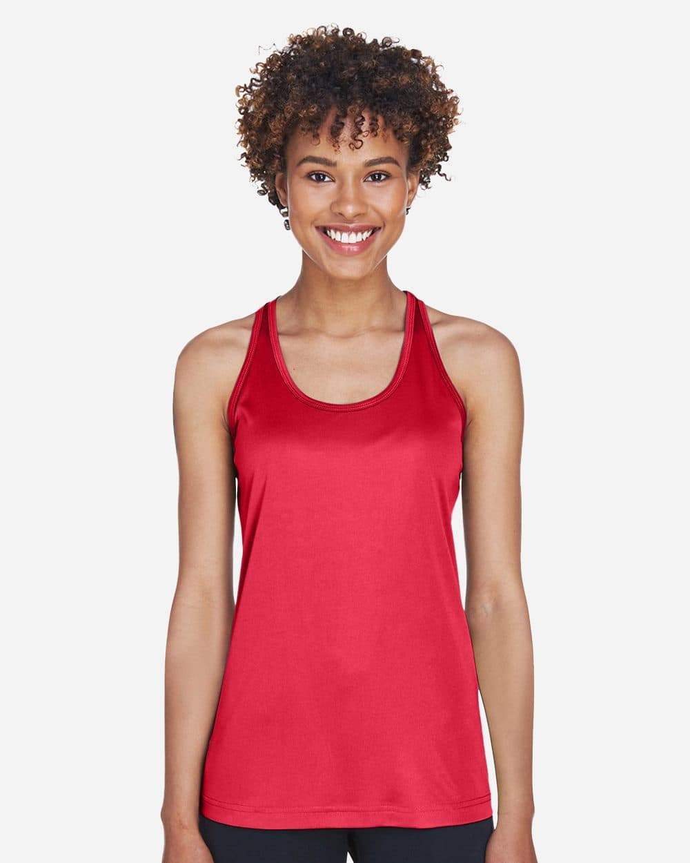 Team 365 Women's Zone Performance Racerback Tank - Image 1