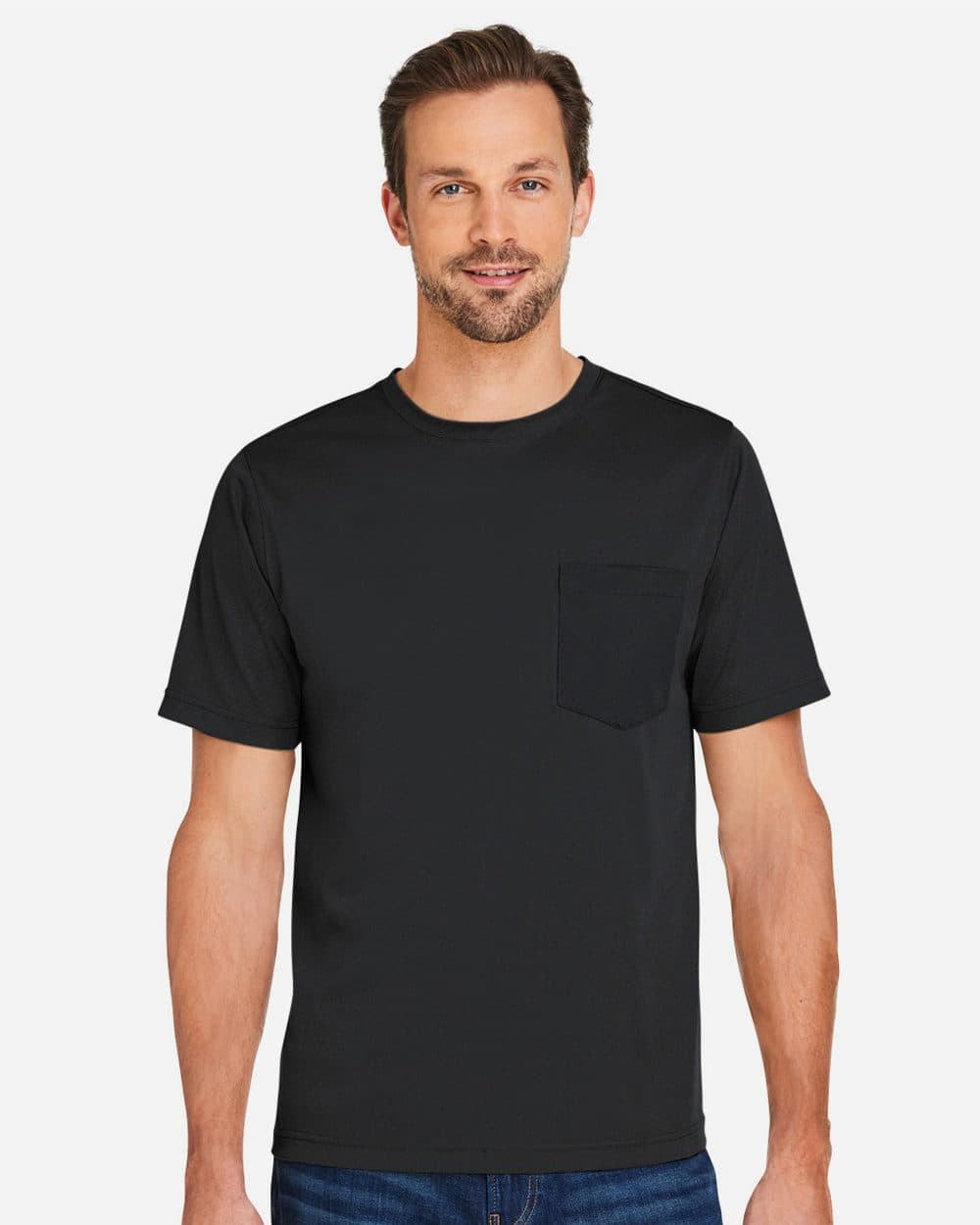 Harriton Unisex Charge Snag and Soil Protect T-Shirt - Image 1